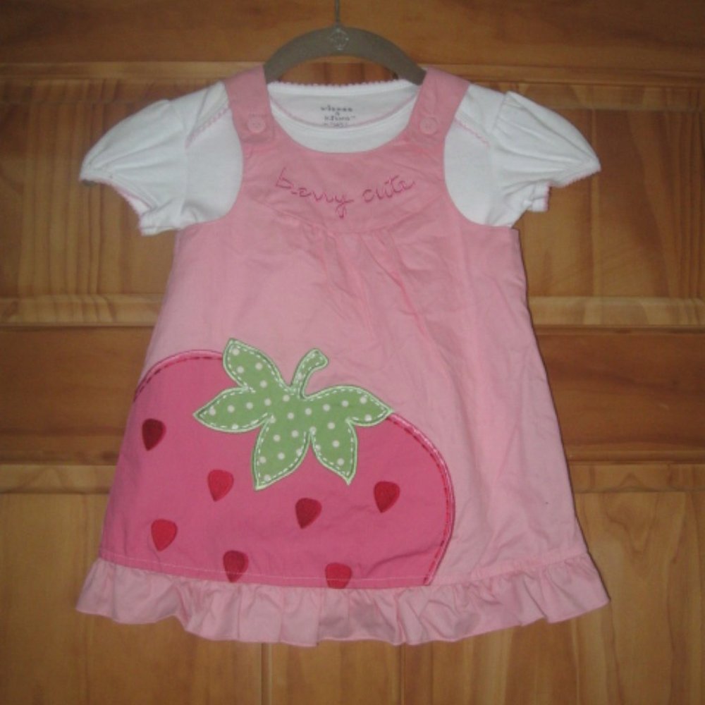 5/$30 Girls Wishes & Kisses Dress and Bodysuit